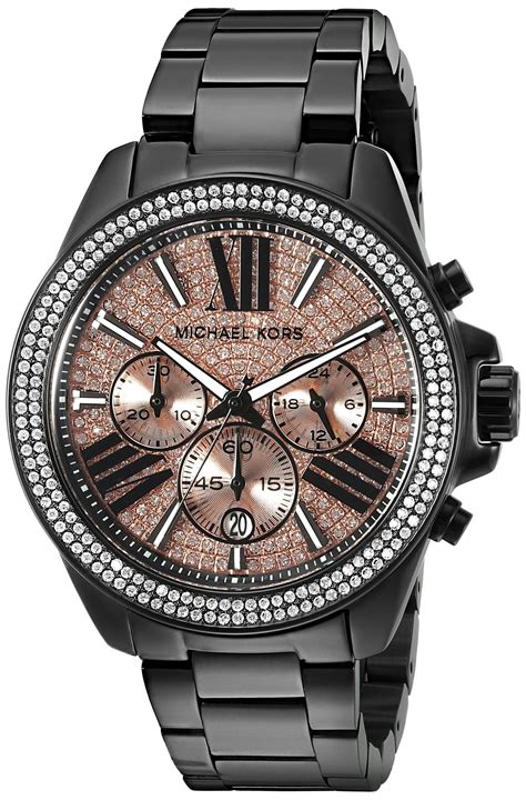 reloj michael kors mujer aliexpress|Michael Kors black watches women.